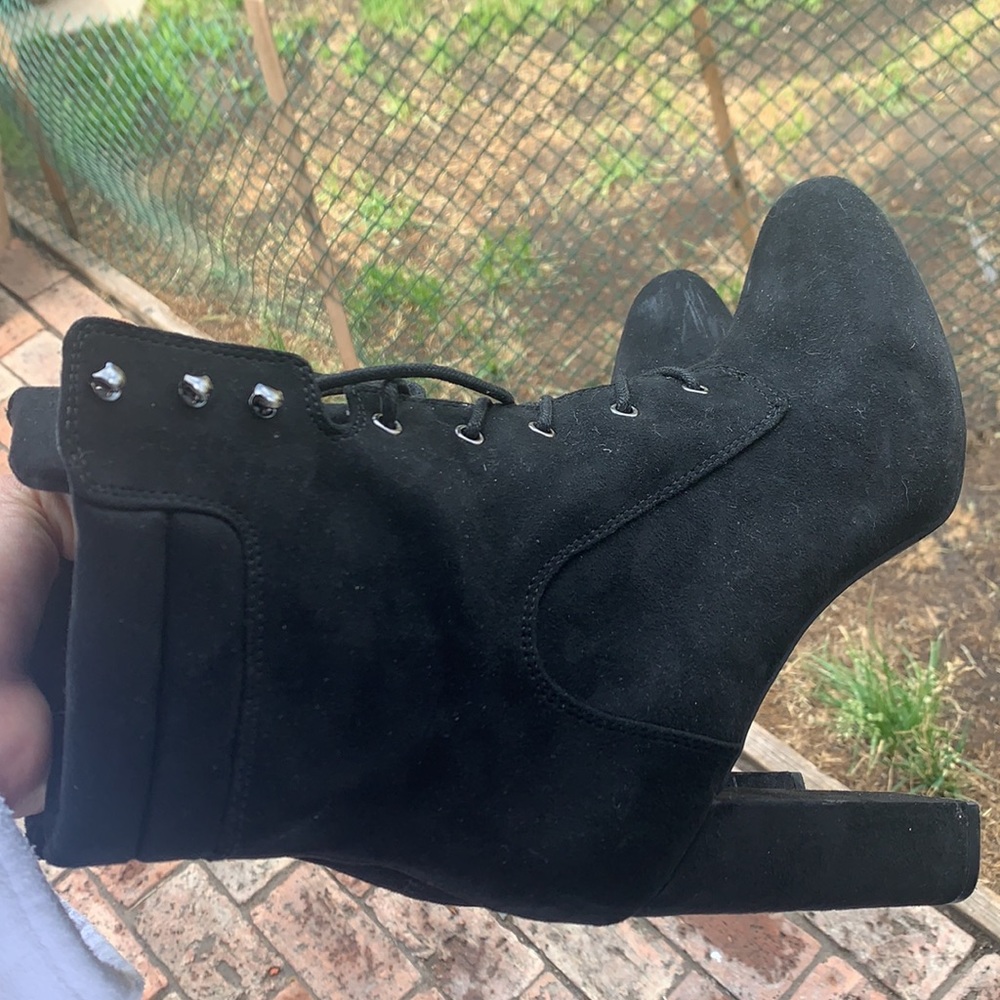 💓Sexy Suede Black Combat Boots from Spring💓